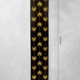 Ashwin Gold 4 Seater Table Runner