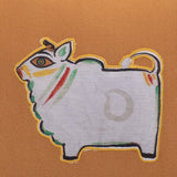 Jamini Bull Orange Cushion L