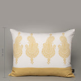 Golden Paisley Cushion L