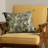 Ramayana Green Cushion L