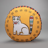 Jamini Cow Orange Cushion