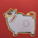 Jamini Bull Brown Cushion L