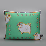 Jamini Bull Green Cushion L
