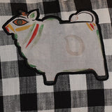 Jamini Roy Cow Rect Cushion