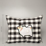Jamini Roy Cow Rect Cushion