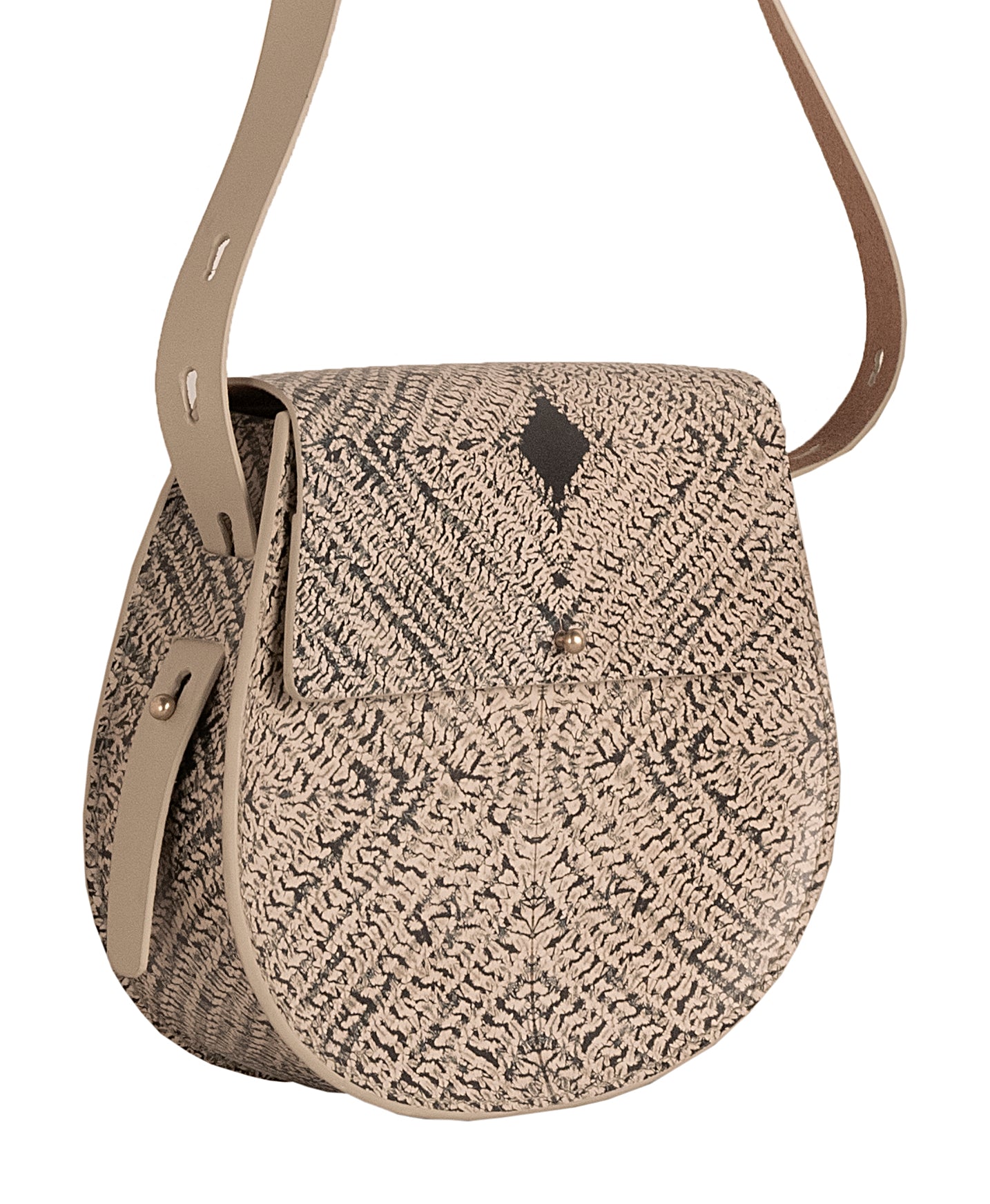 Leather - Round Sling Bag