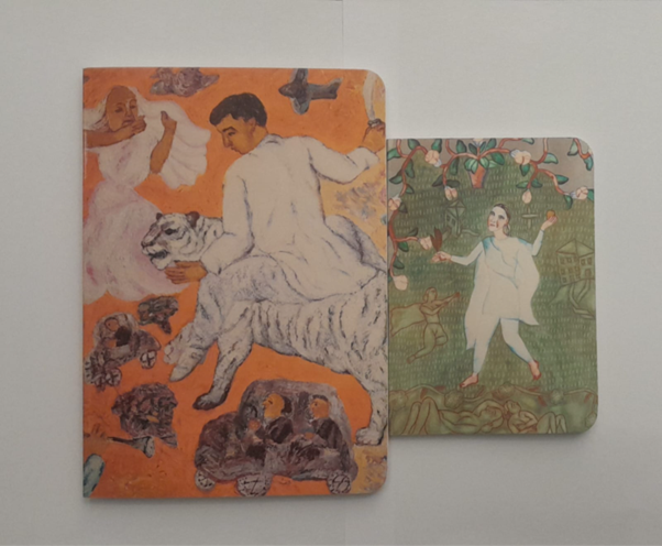 White Tiger Notebooks Set Of 2