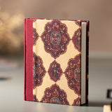 Paisley Print Elastic Notebook