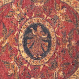 Red Pichwai Elastic Notebook