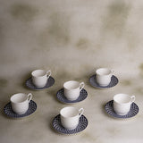 Indian Willow Tea Set (6 Pieces)