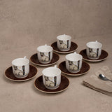 Cat With Fish Tea Set (6 Pieces)