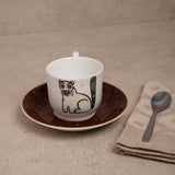 Cat With Fish Tea Set (6 Pieces)
