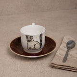 Cat With Fish Tea Set (6)