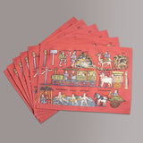 Royal Procession Table Mats