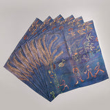 Farmers In Blue Napkins