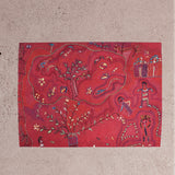 Kantha Red Placemat (1)