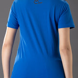 Group Of Monkeys Blue T-Shirt