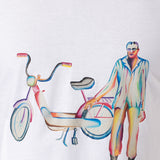 Man With Cycle T-Shirt