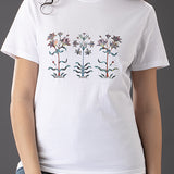 Flower Drawing T-Shirt