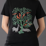 Chidiya Aur Hiran T-Shirt