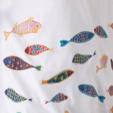 Kantha Fish White T-Shirt