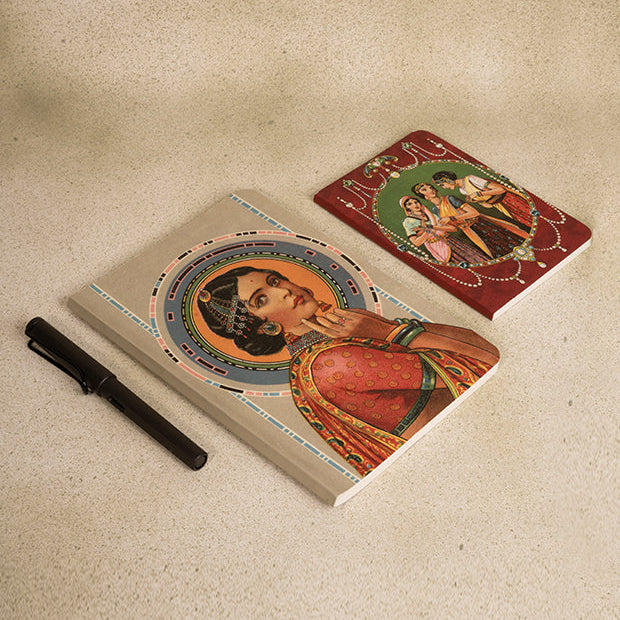 Chromolithograph Inspired Notebook