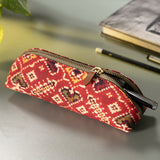 Ikat Print Pencil Pouch