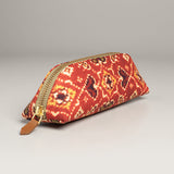 Ikat Print Pencil Pouch