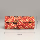 Ikat Print Spectacle Case