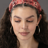 Orange Pattern Hairband