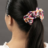 Pancharanga Phulkari Scrunchie