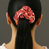Bavan Bagh Phulkari Scrunchie