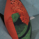 Orange Flower Cushion Cover M