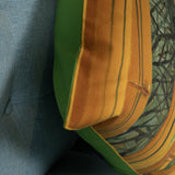 Yellow Bamboo Cushion Cover M