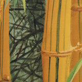 Yellow Bamboo Cushion Cover M