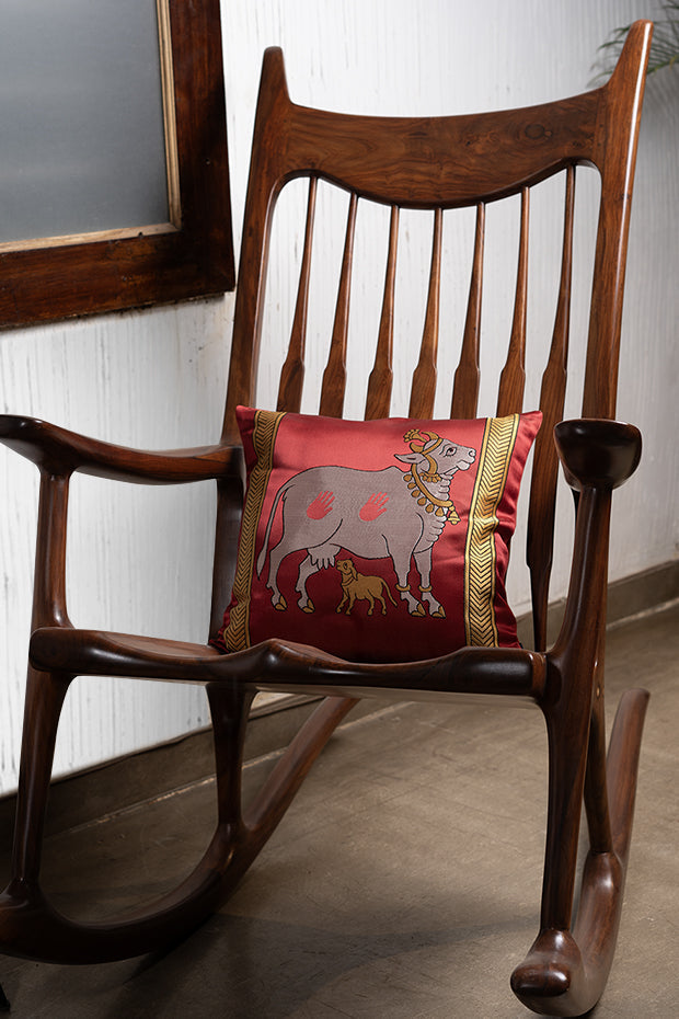Brocade Inspired Cushion Cover