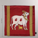 Cow In Red Cushion Cover S