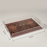 Ceremonial Ikat Acrylic Tray (Small)