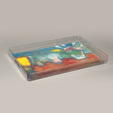 Jamini Flower Acrylic Tray L