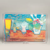 Jamini Flower Acrylic Tray L