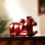 Red Nandi Table Accent