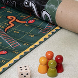 Basuki Green Snakes & Ladders