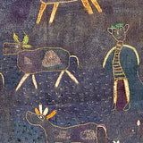 Kantha Blue Pocket Square S