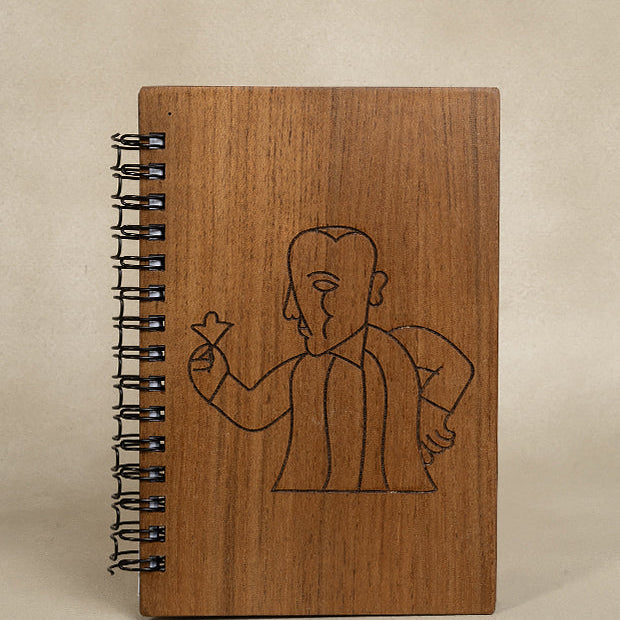 Arpita Singh Wooden Notebook Small