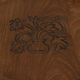 Jogen Flower Pot Round Wooden Tray