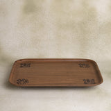 Jogen Flower Vase Wooden Tray