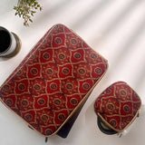 Red Pichwai Laptop Sleeve