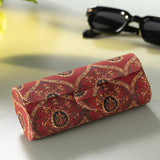 Red Pichwai Spectacle Case