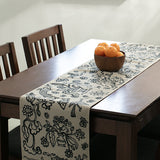 Jogen Black 6 Seater Table Runner