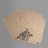 Jogen Vase Black Napkin